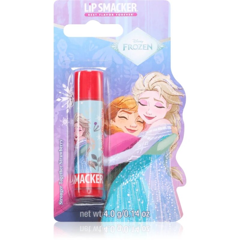 Lip Smacker Disney Frozen Elsa & Anna балсам за устни вкус Stronger Together Strawberry 4 гр.