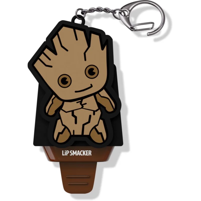 Lip Smacker Marvel Guardians of the Galaxy ключодържател с балсам за деца Groot (Root Beer Float) 58 гр.