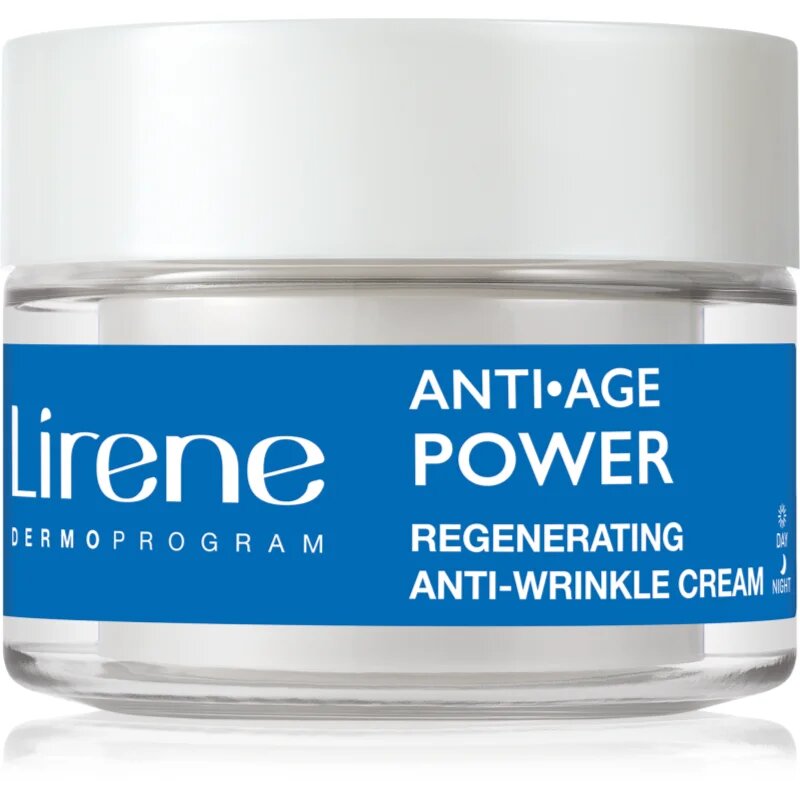 Lirene Anti Age Power интензивен подмладяващ крем с анти-бръчков ефект 55+ 50 мл.