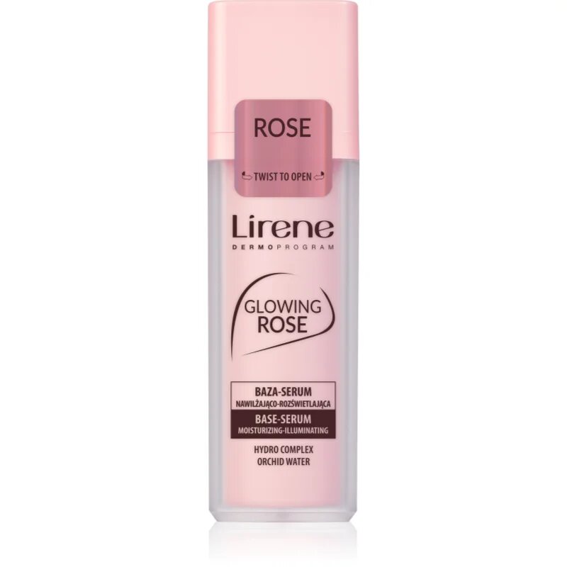 Lirene Base Glowing Rose озаряващ серум-база 30 мл.