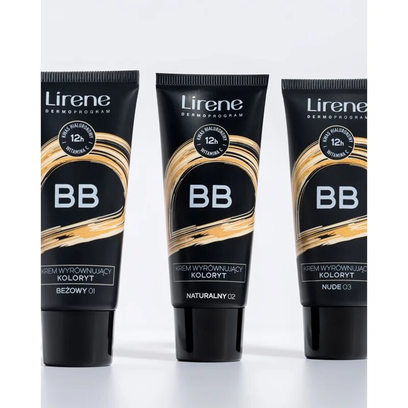 Lirene BB хидратиращ BB крем цвят 02 Natural 30 мл.