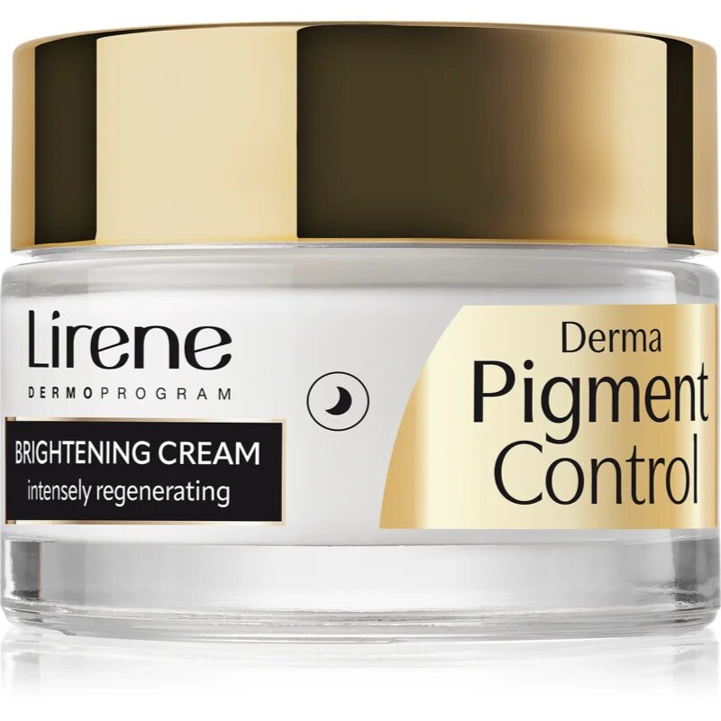 Lirene Derma Pigment Control Brightening Night Cream озаряващ нощен крем за кожа с хиперпигментация 50 мл.