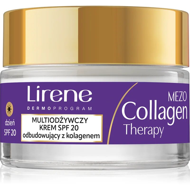 Lirene Mezo Collagen Therapy 70+ подхранващ дневен крем за зряла кожа SPF 20 50 мл.
