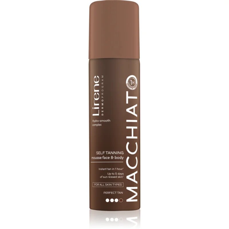 Lirene Perfect Tan автобронзант-мус за лице и тяло 150 мл.
