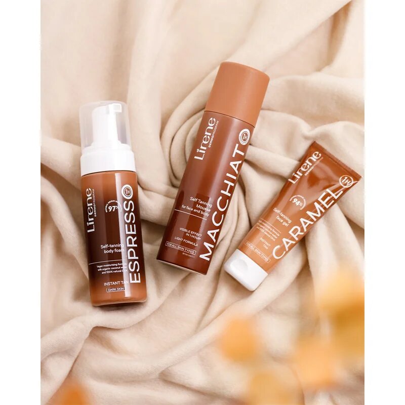 Lirene Perfect Tan автобронзант-мус за лице и тяло 150 мл.