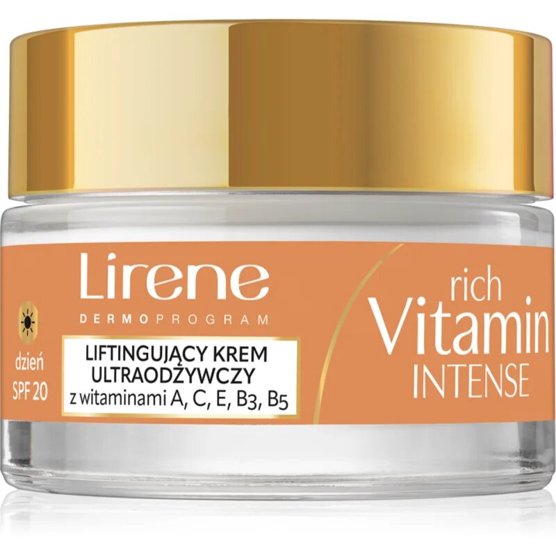 Lirene Rich Vitamin Intense 50+ стягащ и лифтинг дневен крем SPF 20 50 мл.