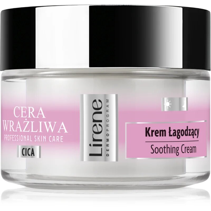 Lirene Sensitive skin подхранващ крем за чувствителна кожа на лицето 50 мл.