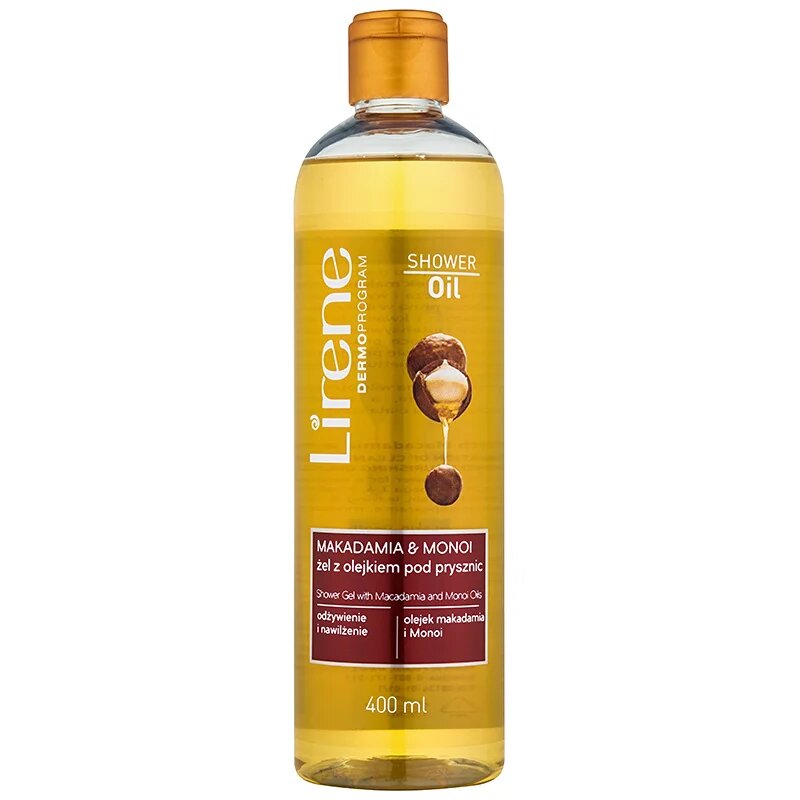 Lirene Shower Oil Makadamia and Monoi душ масло с хидратиращ ефект 400 мл.