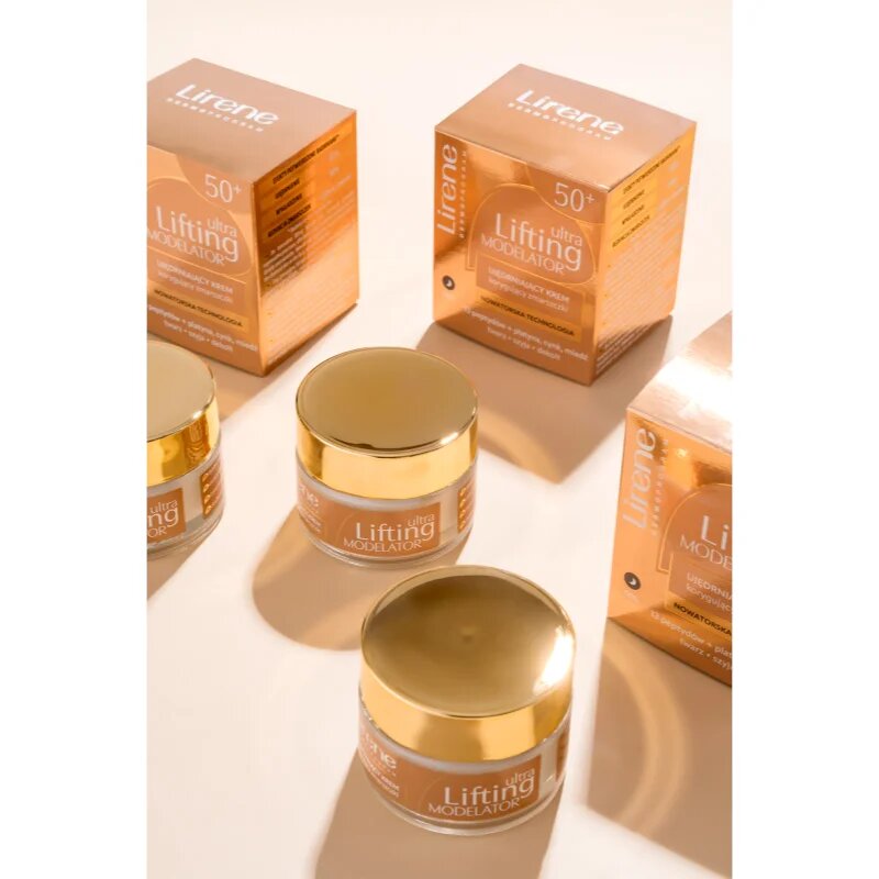 Lirene Ultra Lifting Modelator 50+ стягащ нощен крем за коригиране на бръчки 50 мл.
