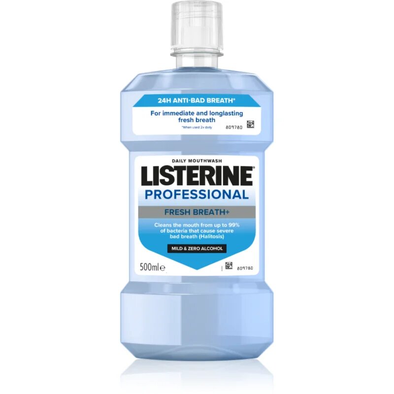 Listerine Professional Fresh Breath+ вода за уста за свеж дъх 500 мл.