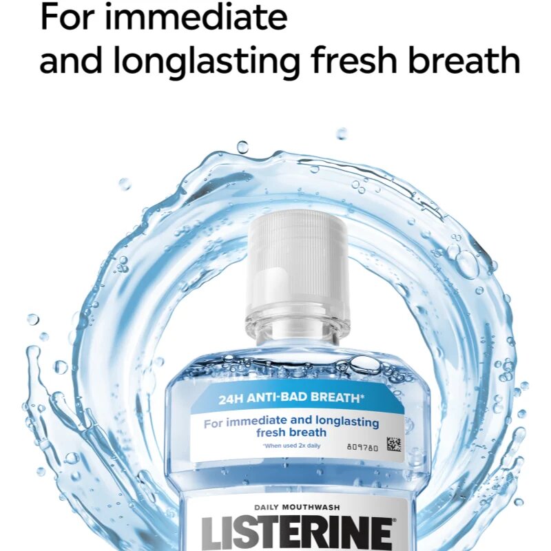 Listerine Professional Fresh Breath+ вода за уста за свеж дъх 500 мл.