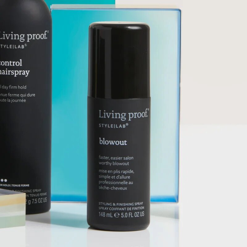 Living Proof Style Lab стилизиращ спрей за по-бързо оформяне на прическата със сешоар 148 мл.