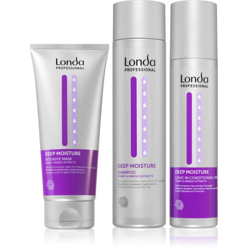 Londa Professional Deep Moisture Set комплект за суха коса 3 бр.