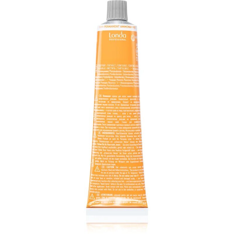Londa Professional Demi-Permanent Color Demi-Permanent Color Creme полуперманентна тонираща боя за коса без амоняк цвят 60 мл.