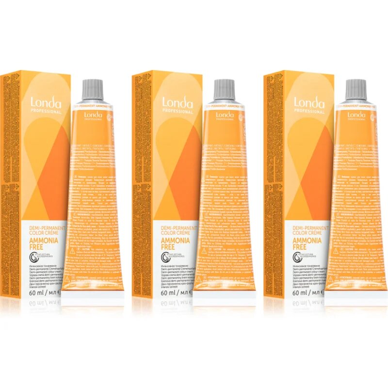 Londa Professional Demi-Permanent Color Demi-Permanent Color Creme полуперманентна тонираща боя за коса изгодна опаковка цвят 4/71