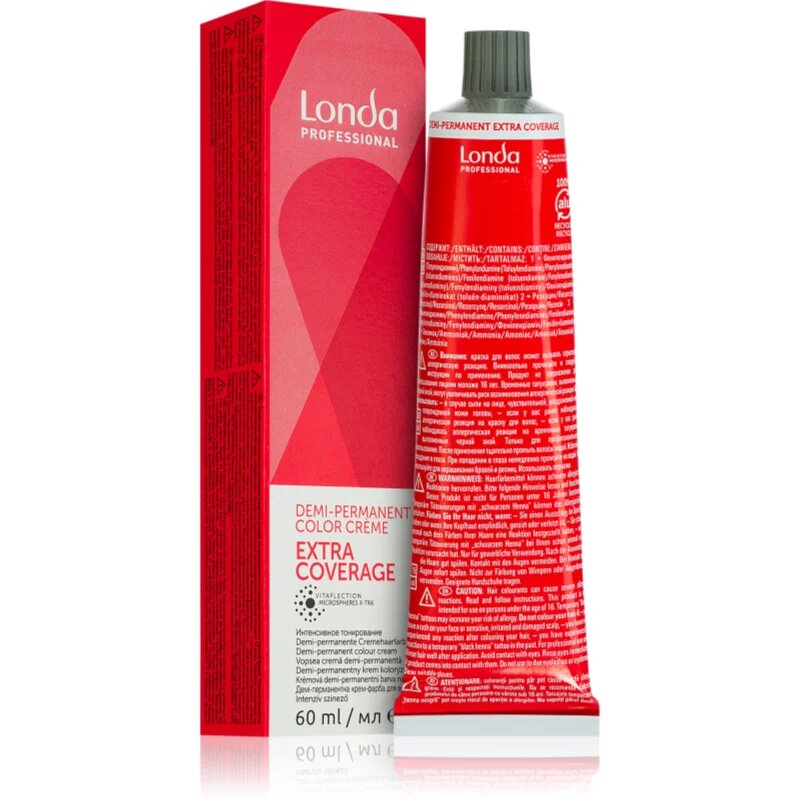 Londa Professional Demi-Permanent Color Demi-Permanent Color Creme полуперманентна тонираща боя за коса цвят 5/07 60 мл.