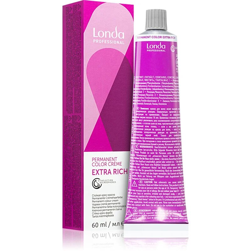 Londa Professional Permanent Color Extra Rich перманентната боя за коса 7/77 60 мл.