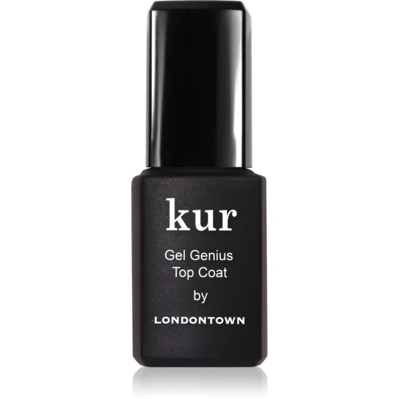 LONDONTOWN Kur Gel Genius Top Coat горен лак за нокти без използване на UV/LED лампа 12 мл.