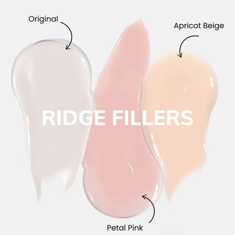 LONDONTOWN Kur Tinted Fortifying Ridge Filler изглаждаща основа-лак за нокти за сухи и крехки нокти цвят Apricot Beige 12 мл.