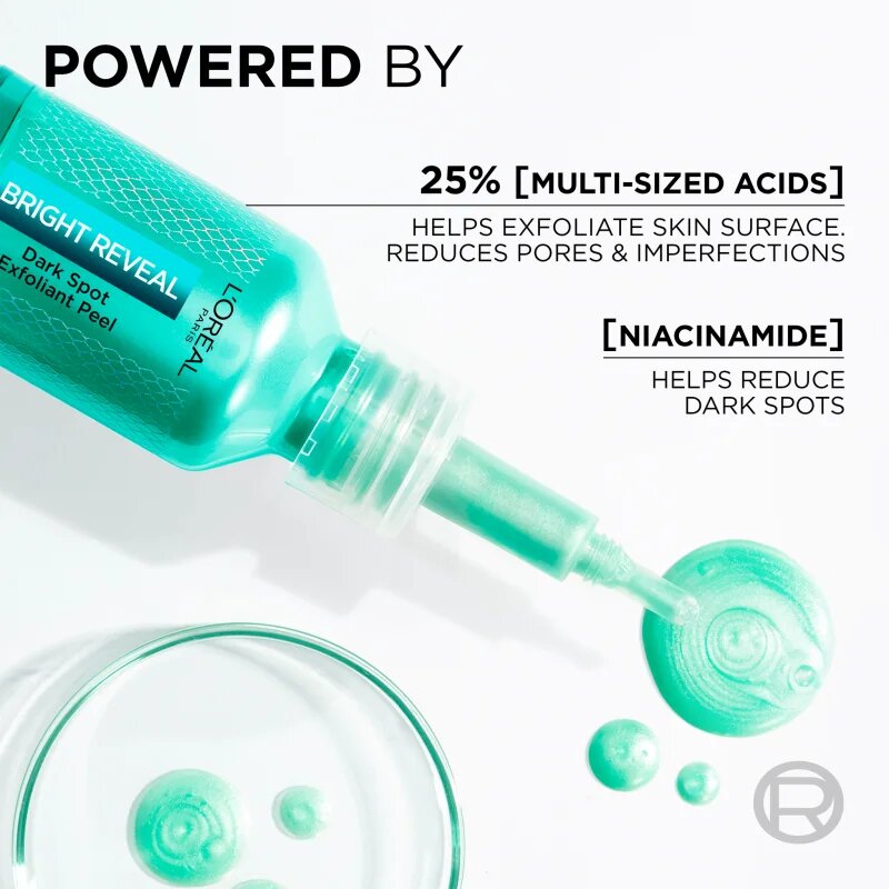 L’Oréal Paris Bright Reveal ексфолиращ и пилинг серум против пигментни петна 25 мл.