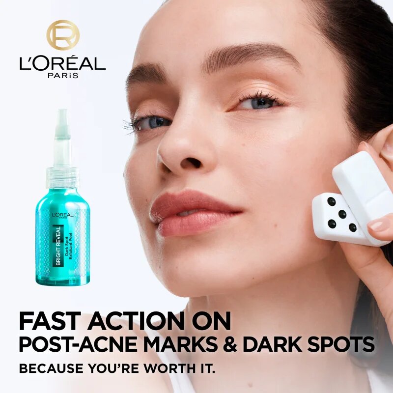 L’Oréal Paris Bright Reveal ексфолиращ и пилинг серум против пигментни петна 25 мл.