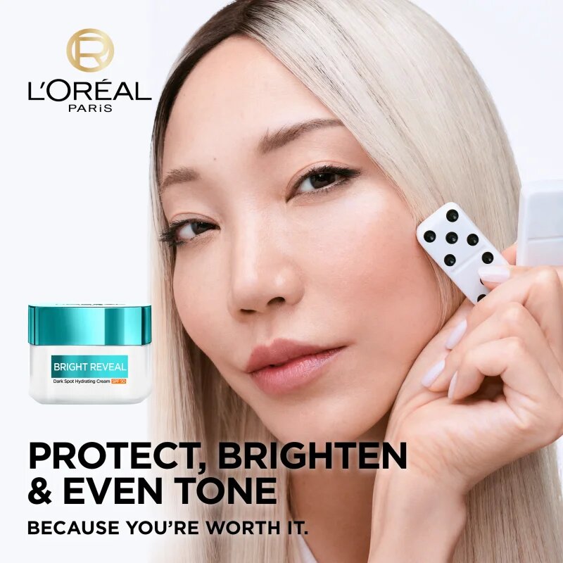 L’Oréal Paris Bright Reveal хидратиращ крем против пигментни петна SPF 50 50 мл.