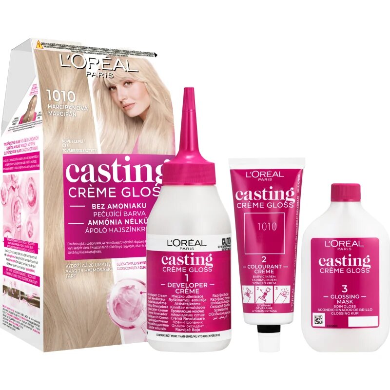 L’Oréal Paris Casting Creme Gloss боя за коса цвят 1010 Marzipan 1 бр.