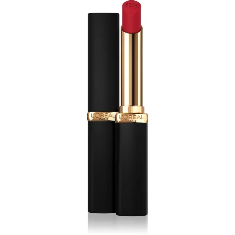 L’Oréal Paris Color Riche Intense Volume Matte Colors of Worth матиращо хидратиращо червило цвят Le Rouge Confident 18 гр.