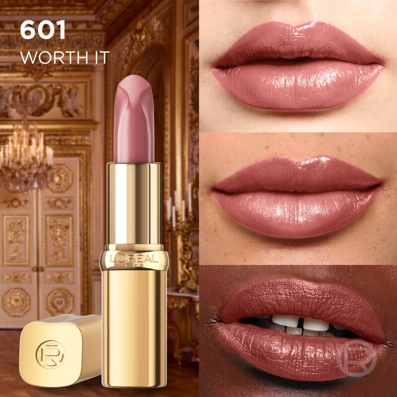 L’Oréal Paris Color Riche сатенено червило с хидратиращ ефект цвят 601 WORTH IT 4.7 гр.