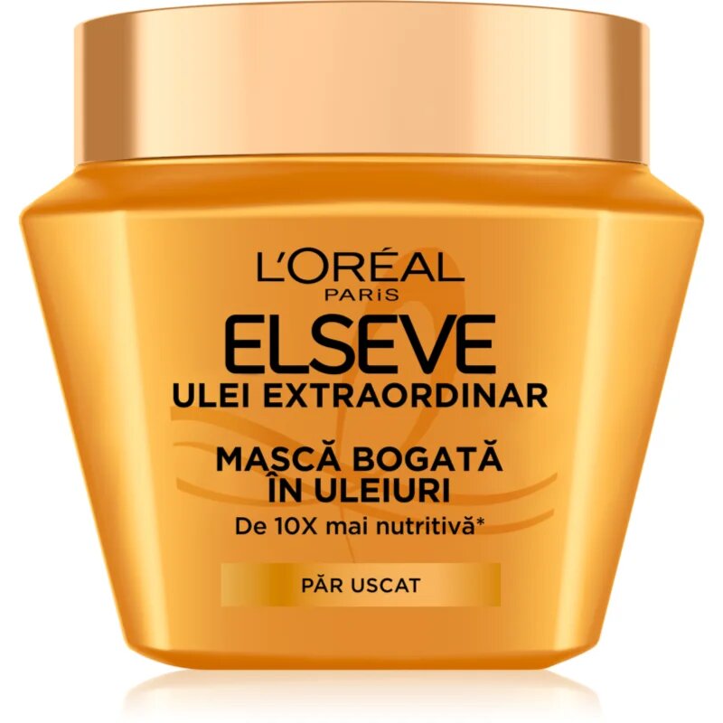 L’Oréal Paris Elseve Extraordinary Oil подхранваща маска за коса 300 мл.