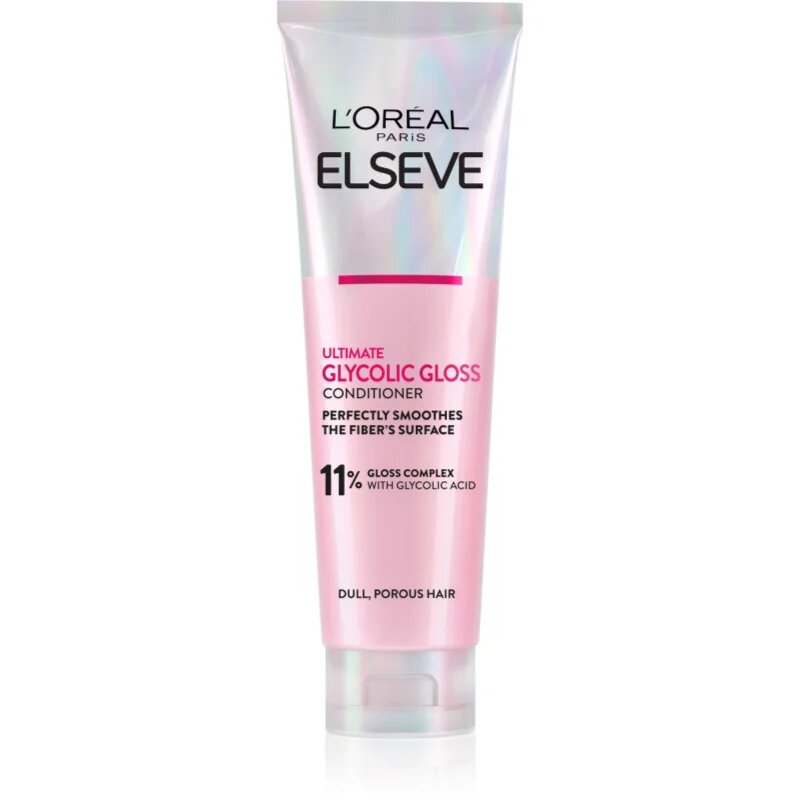 L’Oréal Paris Elseve Glycolic Gloss балсам за коса за блясък и мекота на косата 150 мл.
