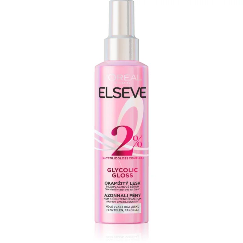 L’Oréal Paris Elseve Glycolic Gloss серум без отмиване за блясък 150 мл.