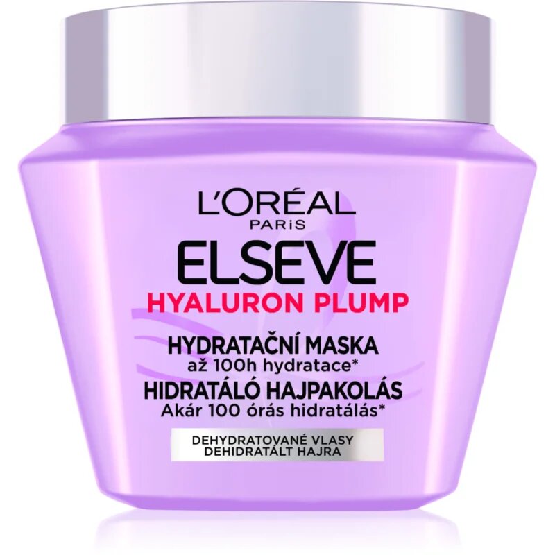 L’Oréal Paris Elseve Hyaluron Plump маска за коса с хиалуронова киселина 300 мл.