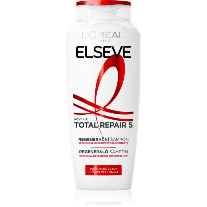 L’Oréal Paris Elseve Total Repair 5 регенериращ шампоан с кератин 250 мл.