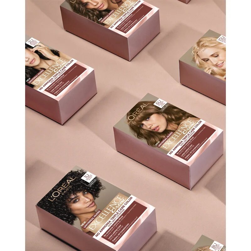 L’Oréal Paris Excellence Universal Nudes перманентната боя за коса цвят 5U 1 бр.