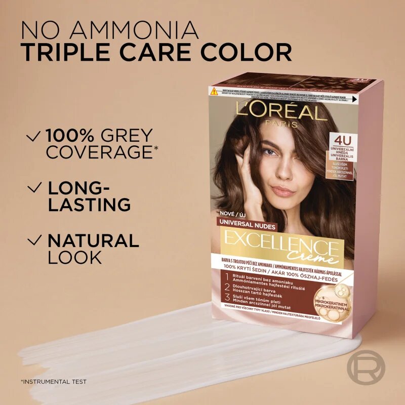 L’Oréal Paris Excellence Universal Nudes перманентната боя за коса цвят 9U 1 бр.