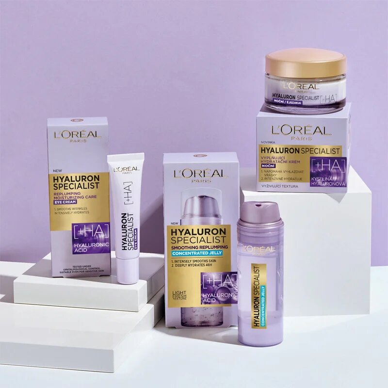 L’Oréal Paris Hyaluron Specialist попълващ нощен крем 50 мл.