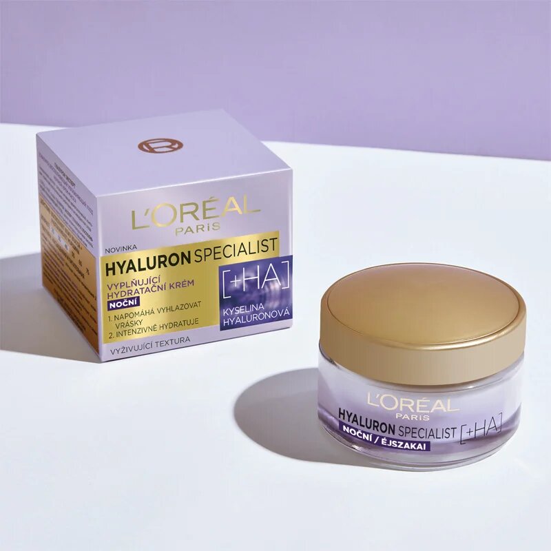 L’Oréal Paris Hyaluron Specialist попълващ нощен крем 50 мл.