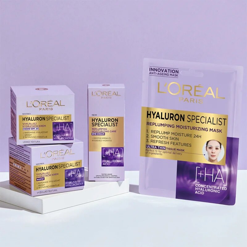 L’Oréal Paris Hyaluron Specialist попълващ нощен крем 50 мл.