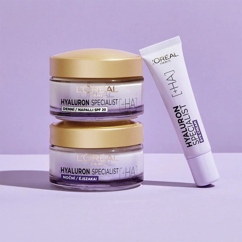 L’Oréal Paris Hyaluron Specialist попълващ овлажняващ крем SPF 20 50 мл.