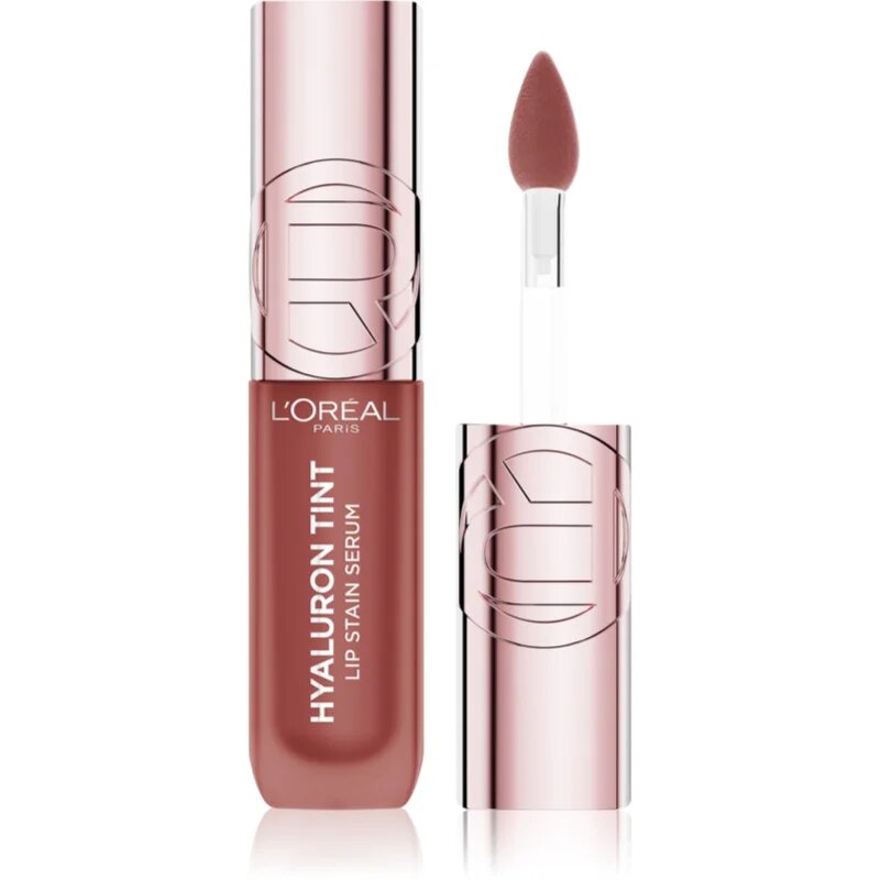 L’Oréal Paris Hyaluron Tint Lip Stain Serum течно червило с хидратиращ ефект цвят 640 Tea Time 5 мл.