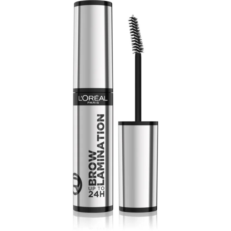 L’Oréal Paris Infaillible 24h Brow Lamination прозрачен фиксиращ гел за вежди цвят Transparent 6 мл.