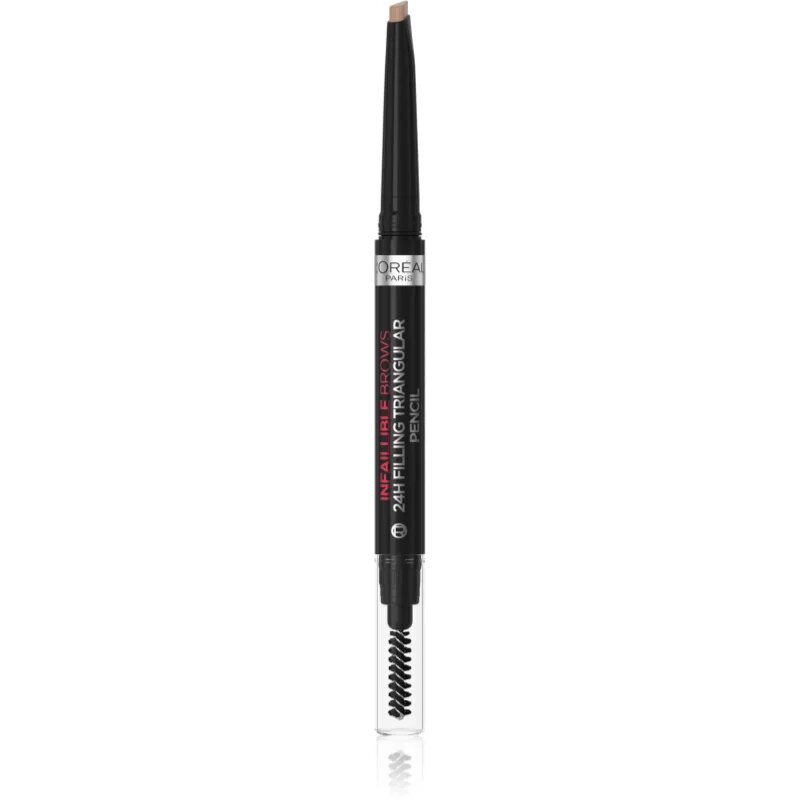 L’Oréal Paris Infaillible 24h Filling Triangular Pencil прецизен молив за вежди водоустойчив цвят Auburn 1 мл.