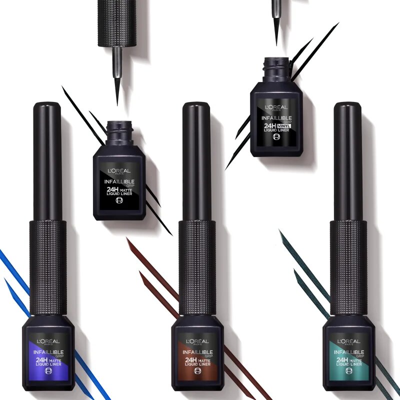 L’Oréal Paris Infaillible Grip 24h течни очни линии цвят 03 Marron Signature 3 мл.