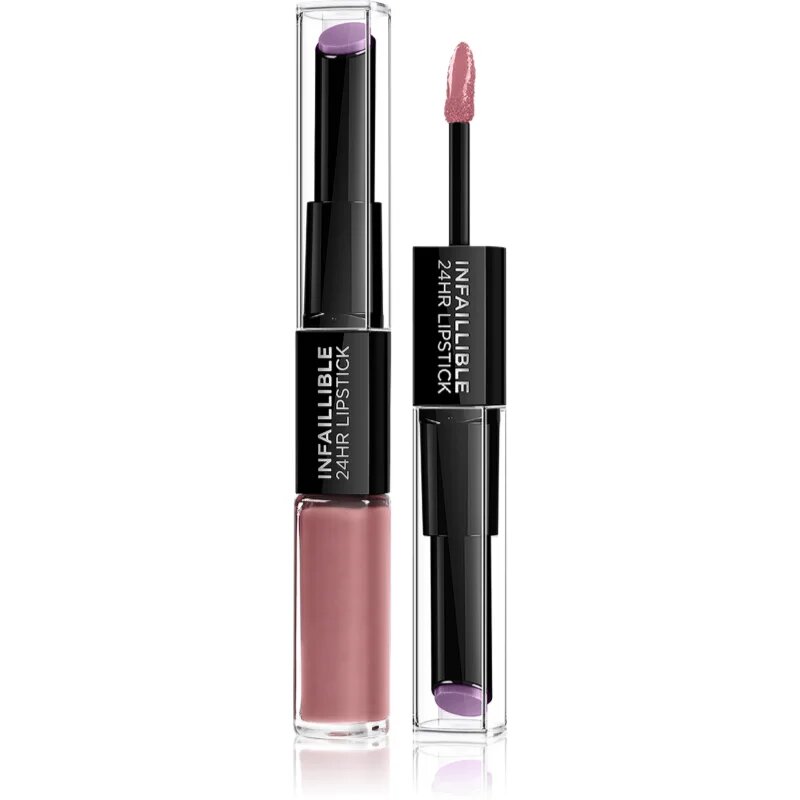 L’Oréal Paris Infallible 24H дълготрайно червило и гланц за устни 2 в 1 цвят 213 Toujours Teaberry 57 гр.