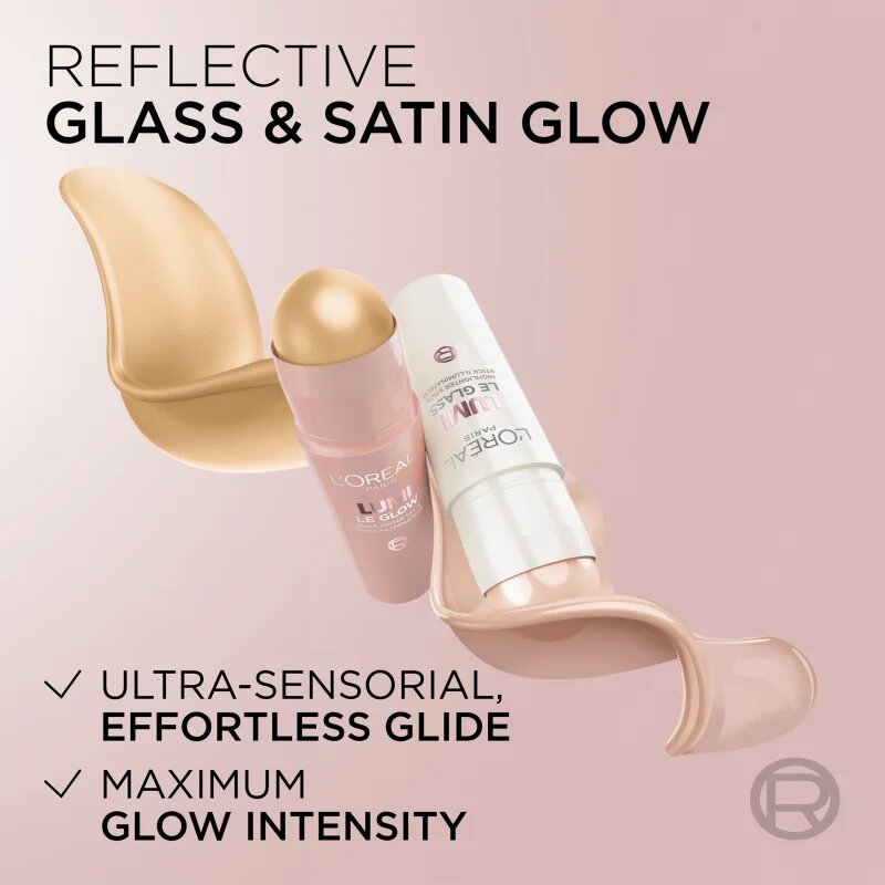 L’Oréal Paris Lumi Glow кремообразен озарител в стик цвят 635 Golden Couture 6.5 гр.