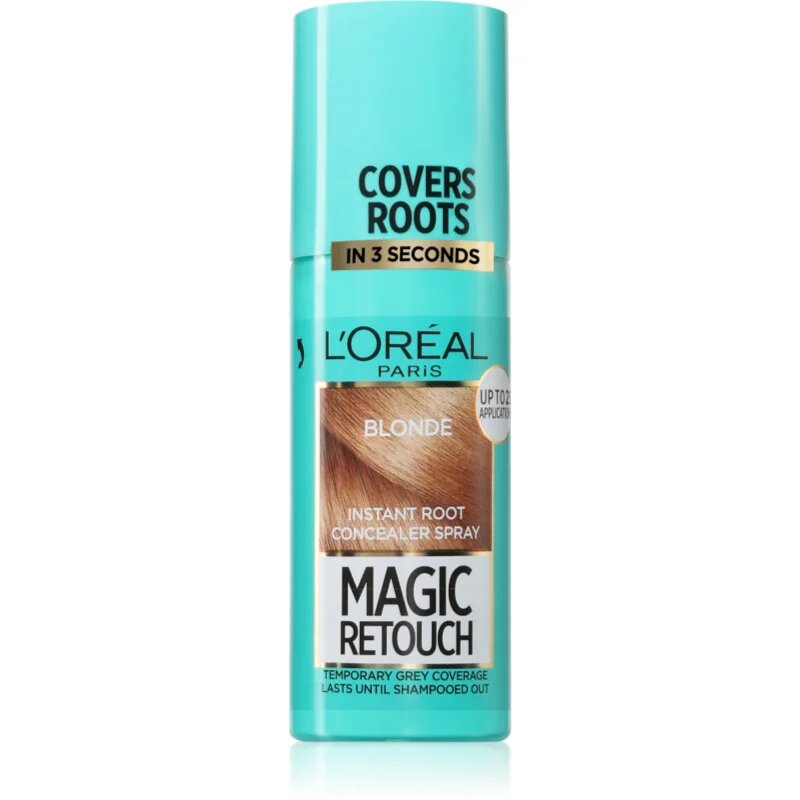 L’Oréal Paris Magic Retouch спрей за мигновено прикриване на израснала коса цвят Blonde 75 мл.