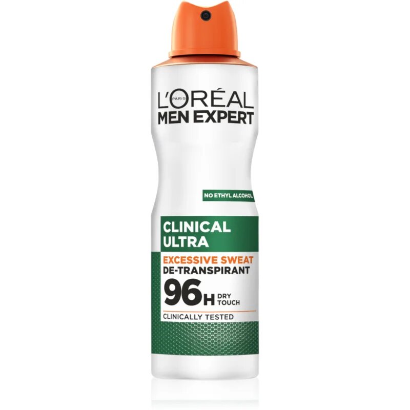 L’Oréal Paris Men Expert Clinical Ultra антиперспирант-спрей за мъже 150 мл.
