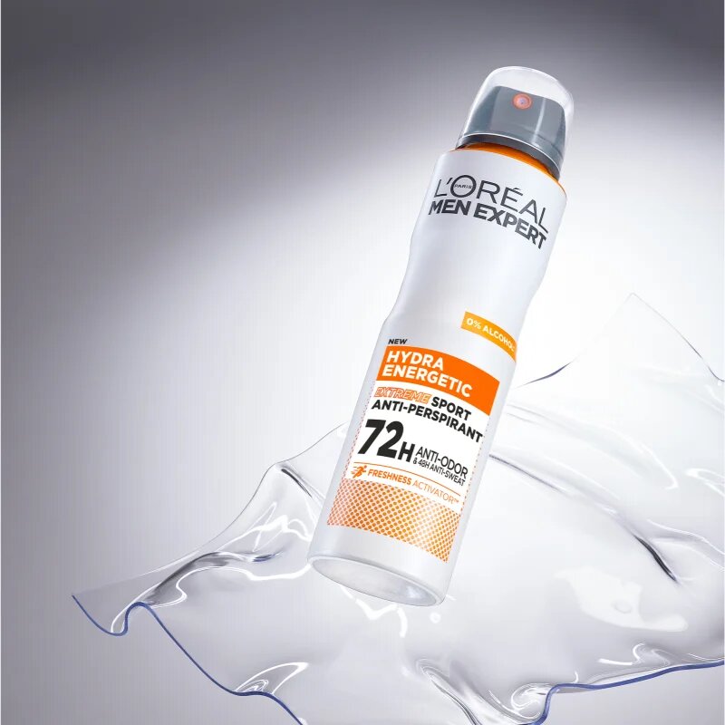 L’Oréal Paris Men Expert Hydra Energetic антиперспирант-спрей против миризма и изпотяване 150 мл.