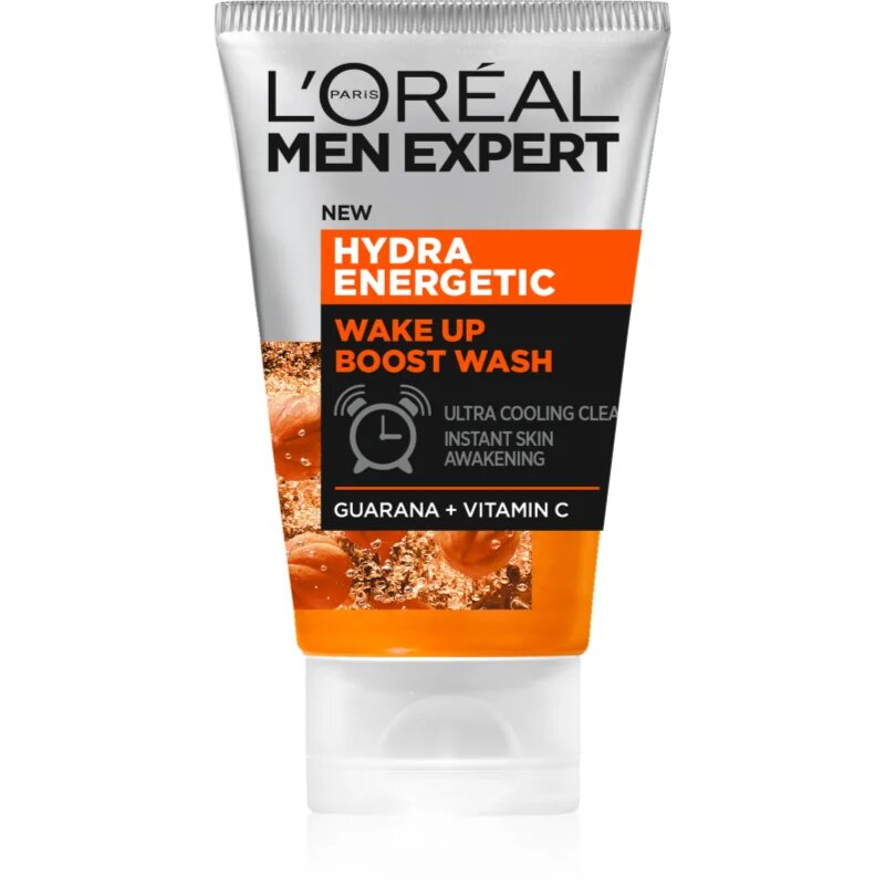 L’Oréal Paris Men Expert Hydra Energetic почистващ гел за лице за мъже 100 мл.